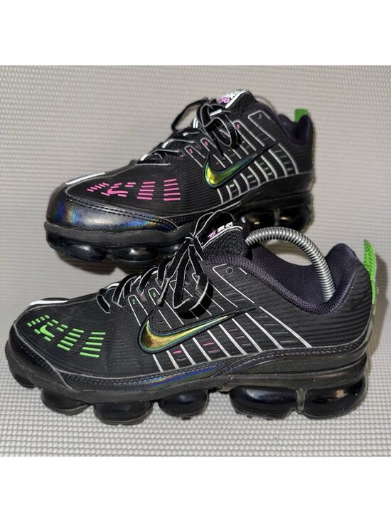 Nike Air VaporMax 360 Black Green Pink Iridescent Athletic Sneakers Shoes Mens 9 main image 6